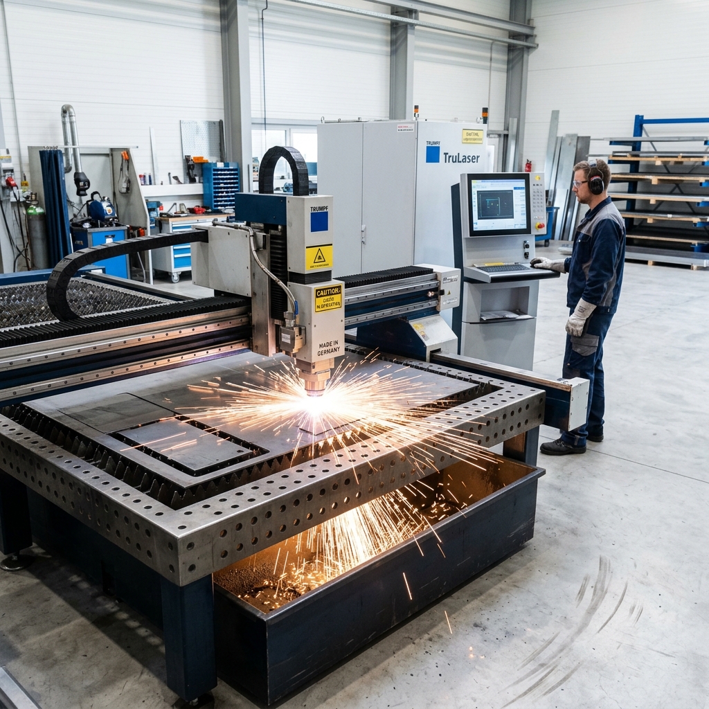 Precision Industrial Laser Cutting Welding VR Trading